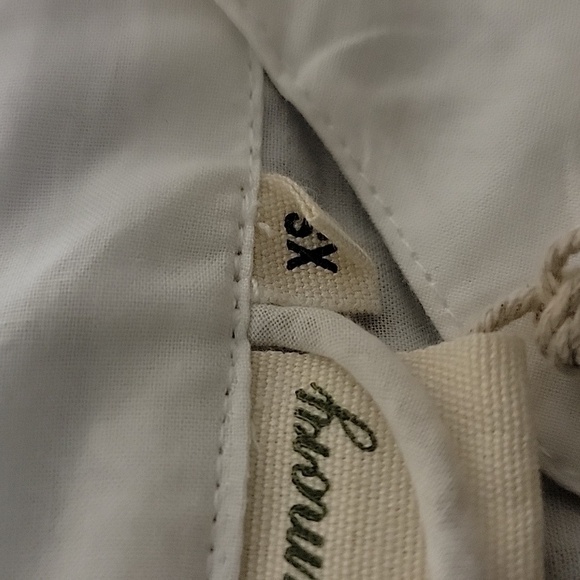 Julia Amory Scalloped Hem Caftan Dress in Green XS NWT - Picture 4 of 5